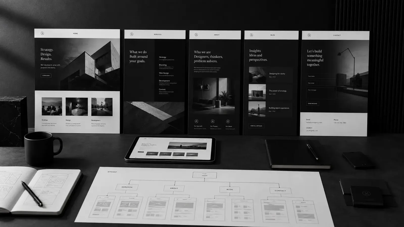 landing page vs website, landing page khác gì website