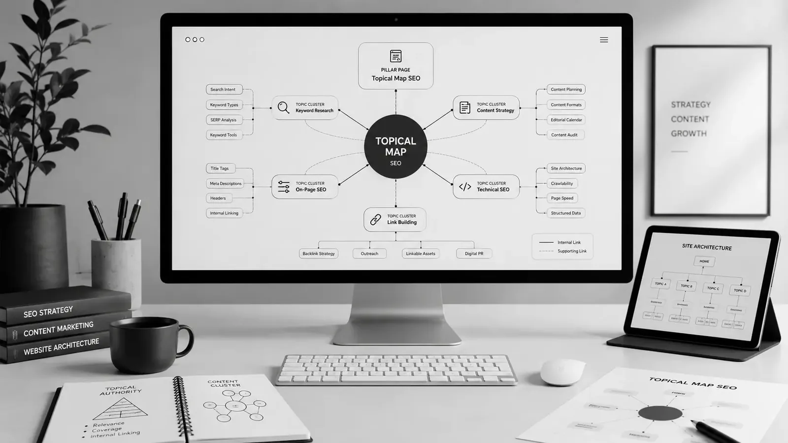 what are seo topical maps, Topical Map SEO