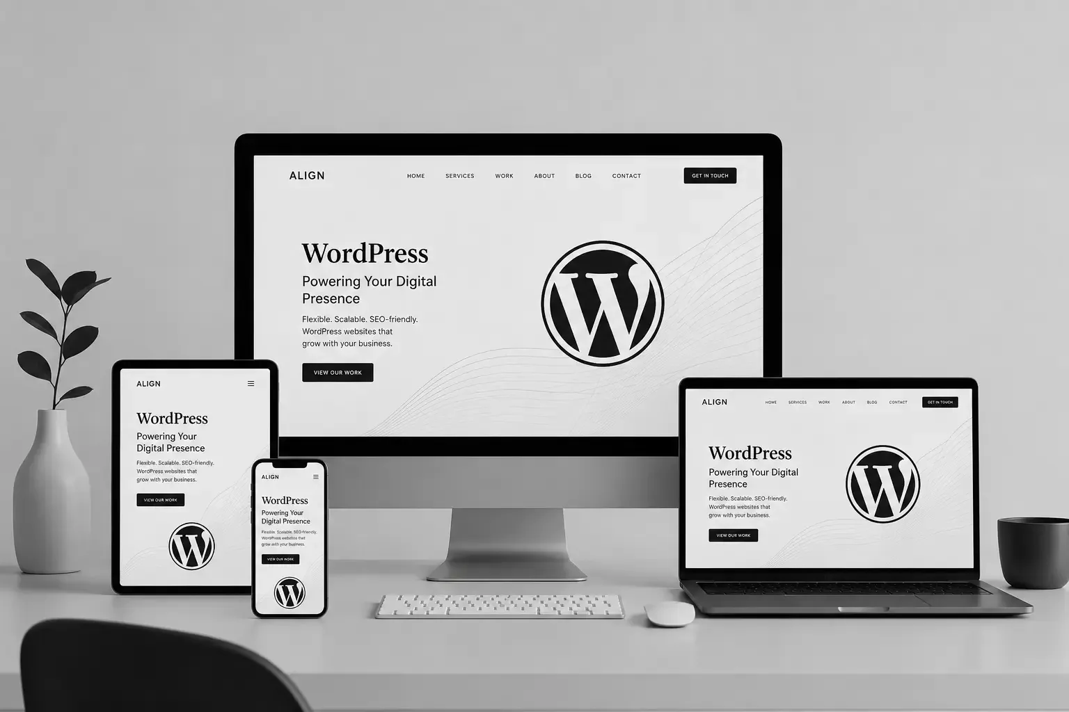 thiết kế website WordPress, WordPress website design