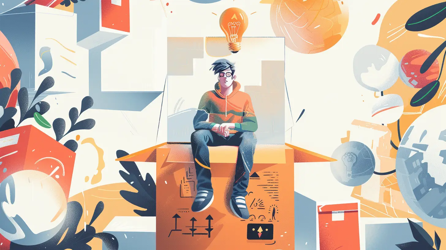 thinking outside the box, think outside the box là gì, tư duy đột phá, thinking outside the box