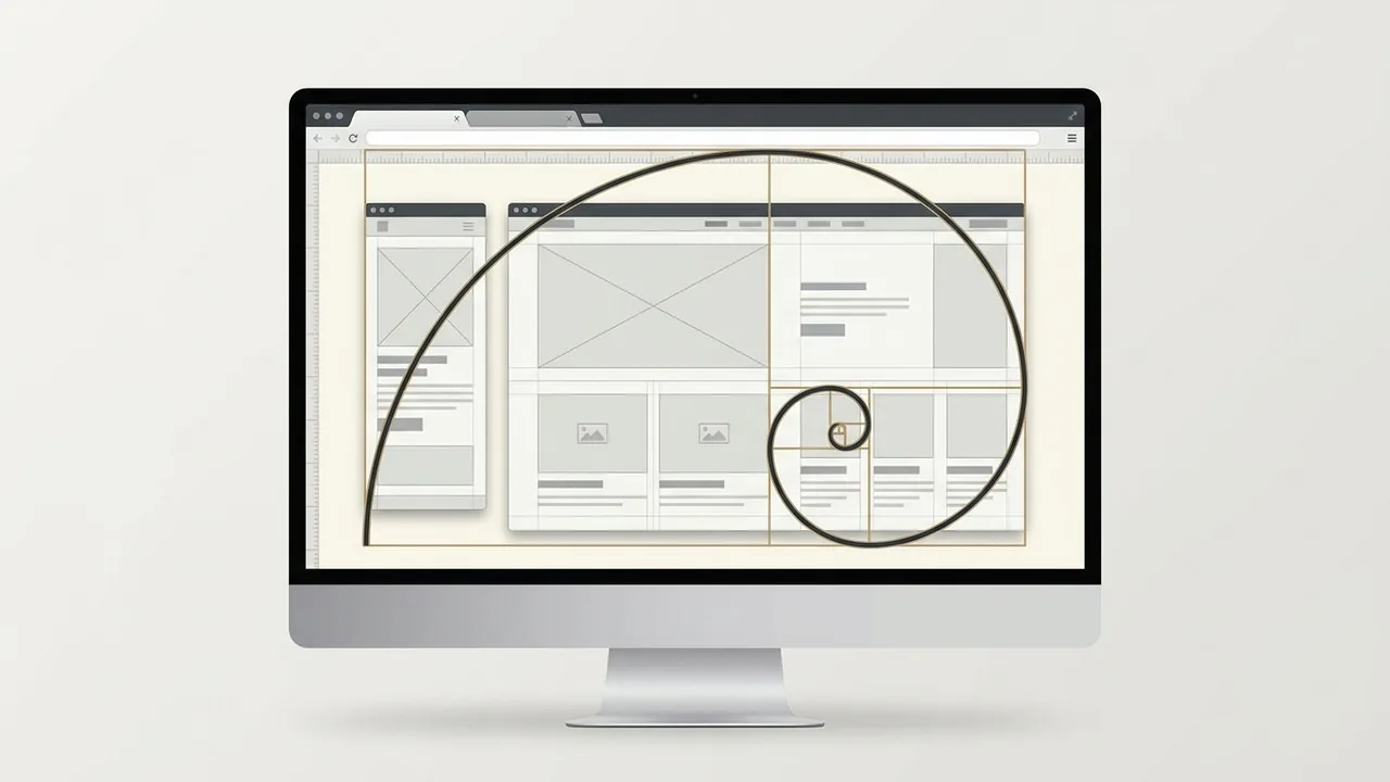 Việc áp dụng các nguyên tắc thiết kế lịch sử như Tỷ lệ vàng trong lịch sử thiết kế đồ họa hiện đại.