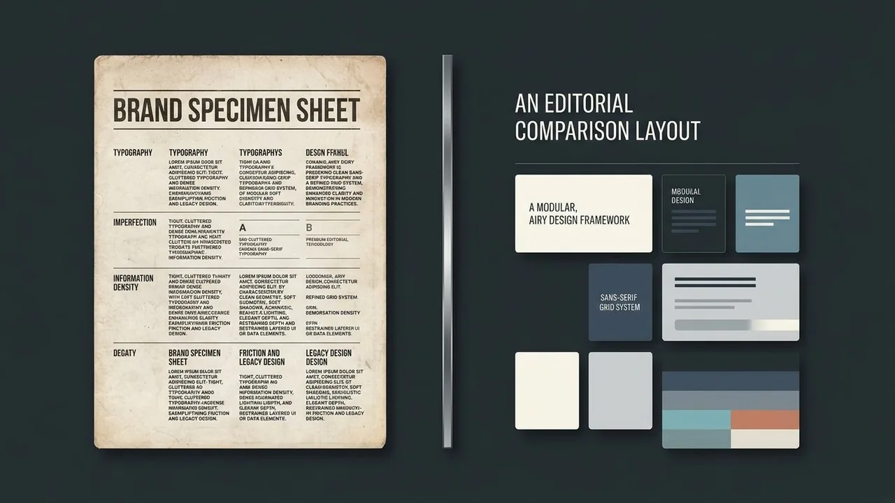 A comparison of dated and modern brand systems to help identify when to rebrand your business.