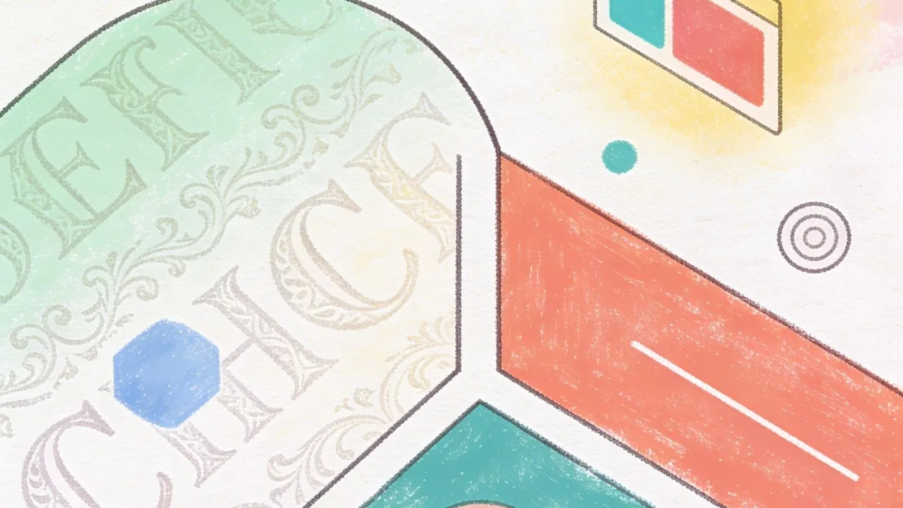 An editorial illustration showing a brand path splitting into two directions, representing the decision of when to rebrand.