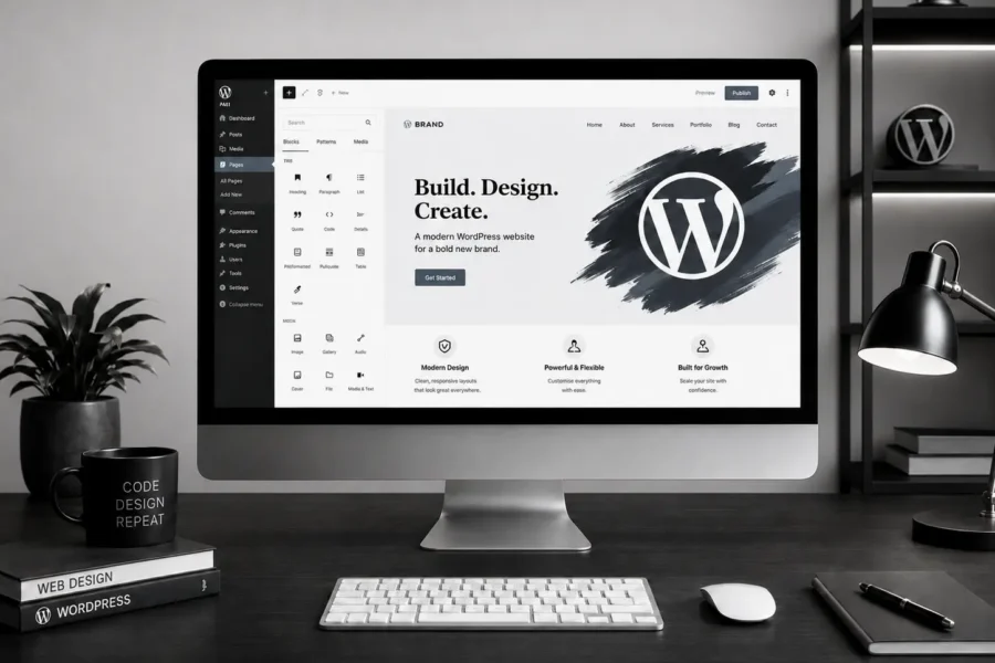 thiết kế website WordPress, WordPress website design