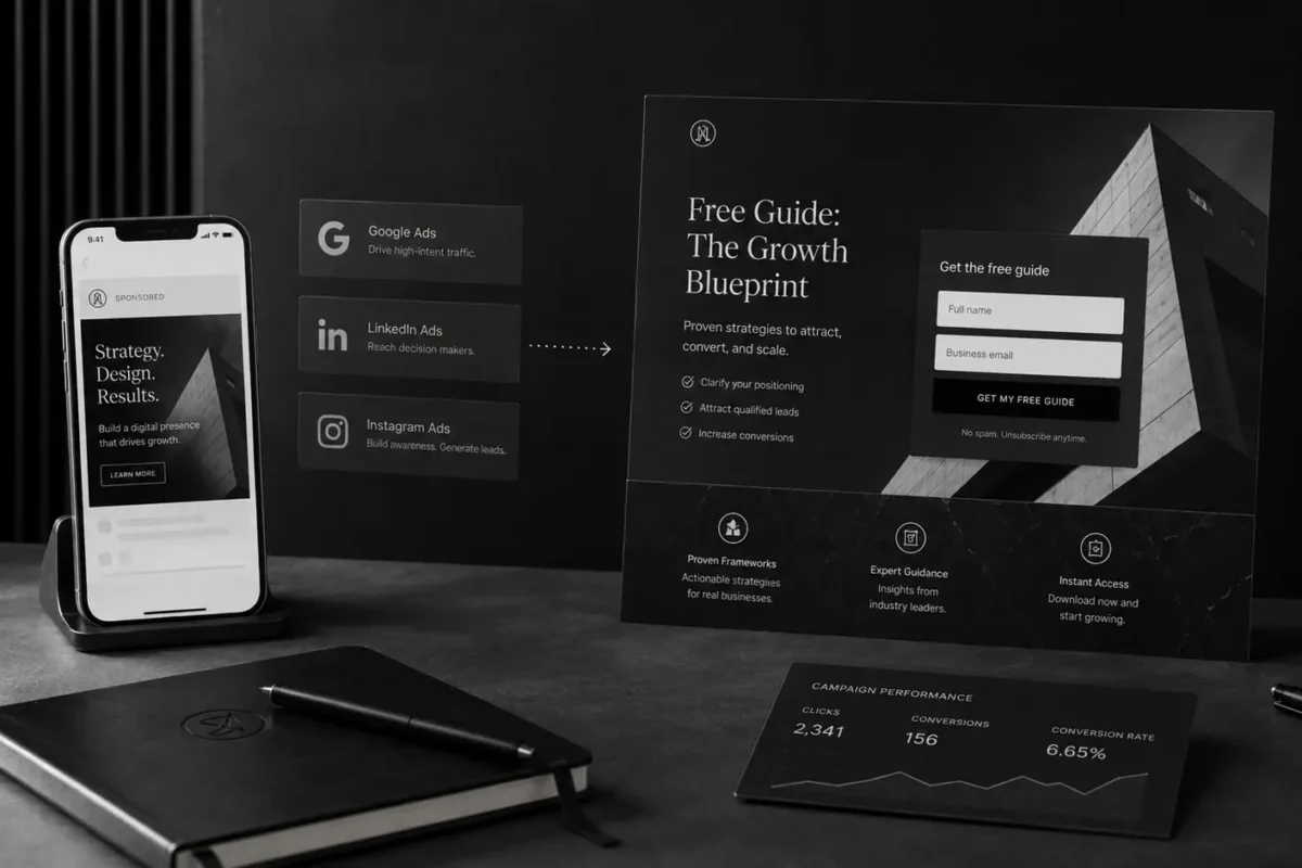 Landing Page vs Website: What’s the Difference and Which One Should Your Business Use? 3 landing page vs website, landing page khác gì website