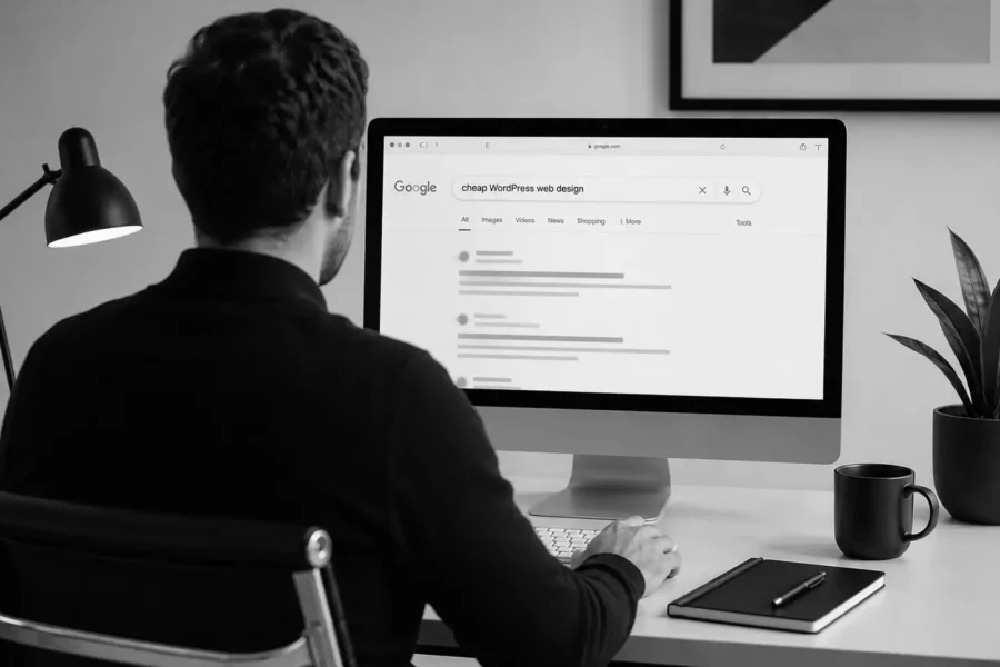 thiết kế web WordPress giá rẻ, cheap WordPress web design