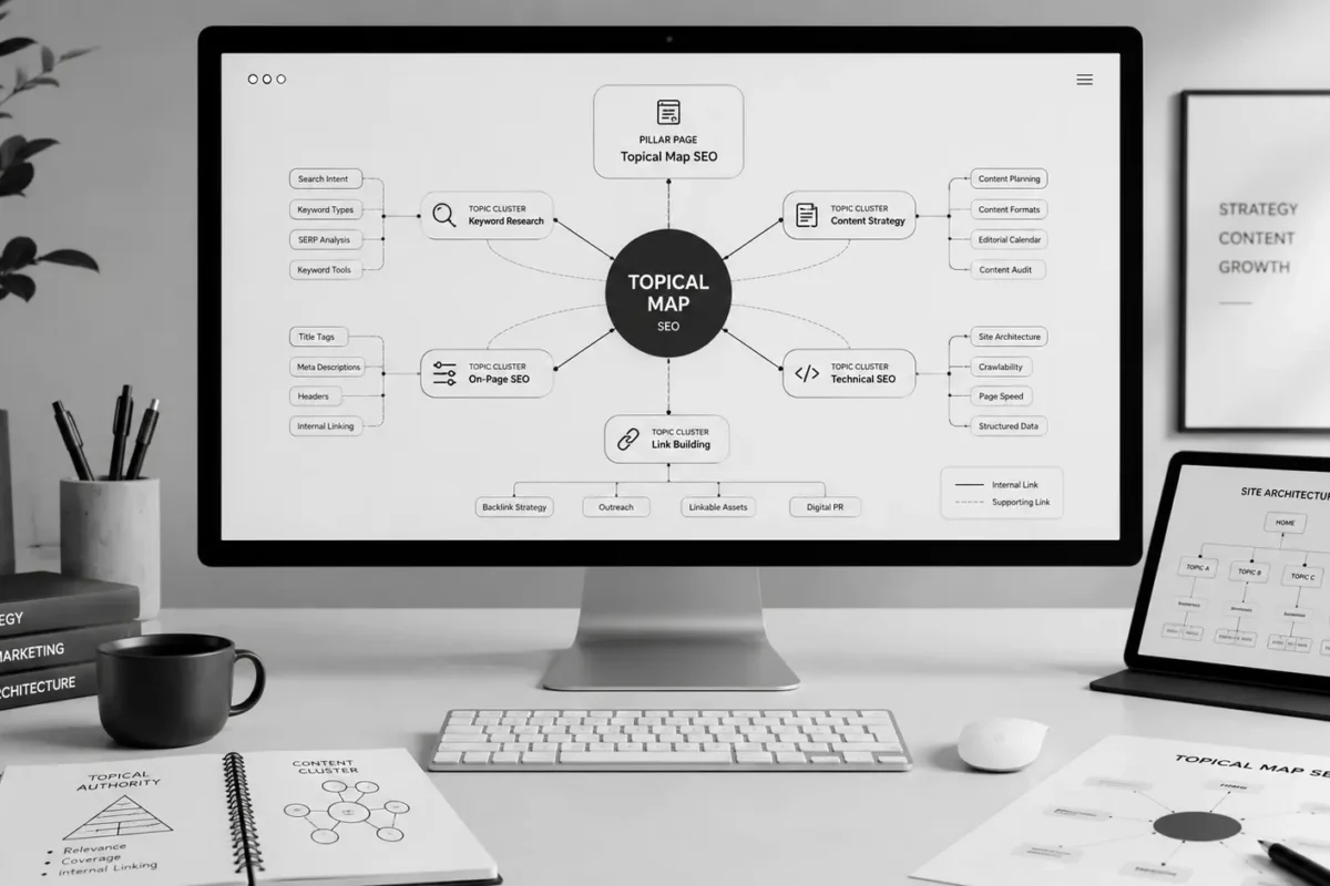 What Are SEO Topical Maps? How to Build a Topic Map for Your Website 1 what are seo topical maps, Topical Map SEO